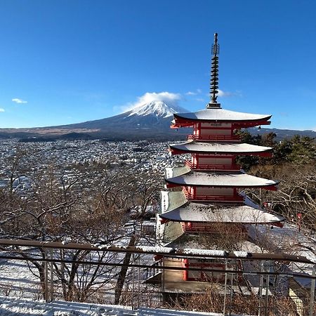 Guest House Fuji No Yado Akebono Building A - Vacation Stay 74316V Fujiyoshida Luaran gambar
