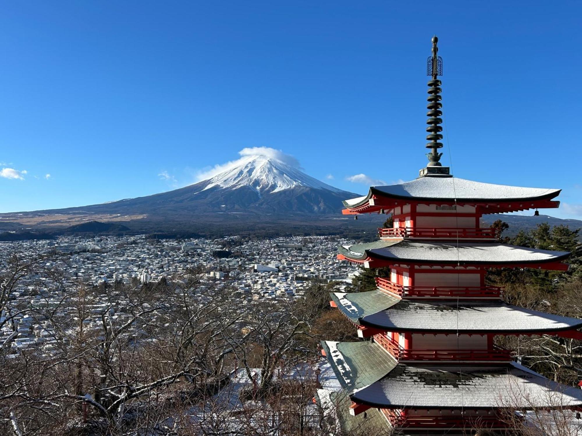 Guest House Fuji No Yado Akebono Building A - Vacation Stay 74316V Fujiyoshida Luaran gambar